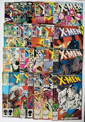 Buy Uncanny X-Men #148,151,152,159,186-192, Mixed 199-220, 222-228 - Lot Of 28 NM+ • 62.75£