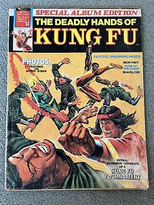 Buy STAN LEE Presents Deadly Hands Of Kung Fu Special Album Edition (1974) #1 V Good • 18.75£