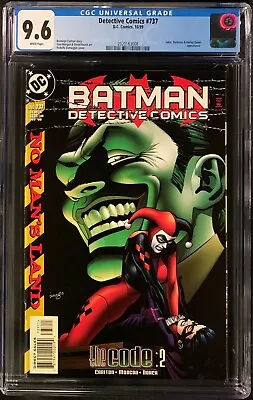 Buy Detective Comics #737 CGC 9.6 Damaggio Cover! 3rd Harley Quinn! Joker & Huntress • 79.94£
