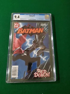 Buy Batman 635 CGC 9.4 NEWSSTAND 1st Jason Todd As Red Hood - WHITE Pages • 232.57£