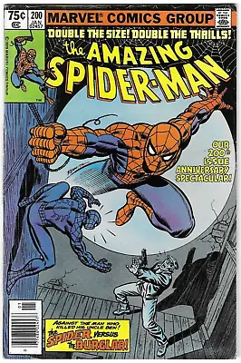 Buy Amazing Spider-Man #200  Newsstand  Origin Issue  Death Of Burglar  Marvel 1980 • 15.77£