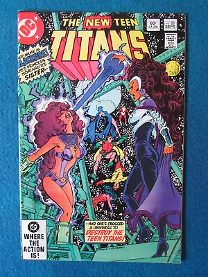 Buy THE NEW TEEN TITANS Issue 23 DC Comic September 1982 1st BLACKFIRE • 19.99£