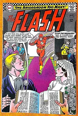 Buy The Flash # 165 From 1966, FN Barry Allen Marries • 19.19£