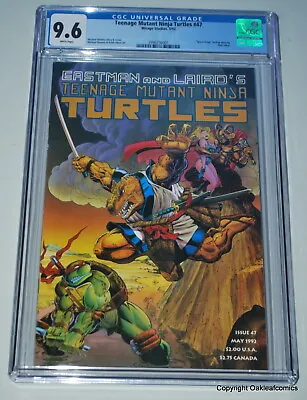 Buy Teenage Mutant Ninja Turtles 47 Mirage CGC 9.6 Space Usagi Sakai Eastman Dooney • 118.59£