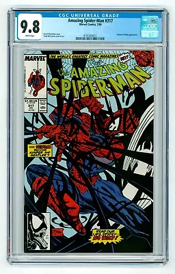 Buy The Amazing Spider-Man #317 Marvel Comics ©1989 CGC 9.8 • 268.20£