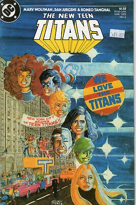 Buy NEW TEEN TITANS # 6 - 2nd SERIES - TITANSMANIA  ( PEREZ COVER - SCARCE 1985 ) • 6.95£
