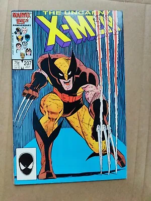 Buy Uncanny X-Men # 207 FN/VF 1986 Direct Classic Wolverine Cover • 9.65£
