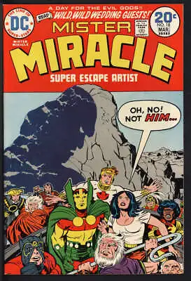 Buy Mister Miracle #18 9.0 // Mark Jewelers Jack Kirby Cover & Story Dc Comics 1974 • 49.57£