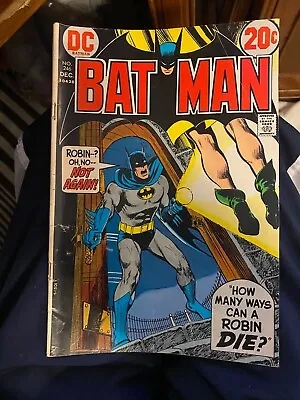 Buy 1972 Bronze Age DC Comics Batman #246 VG/VG+ • 24.33£