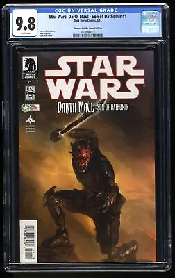 Buy Star Wars: Darth Maul - Son Of Dathomir #1 CGC NM/M 9.8 Diamond Variant • 124.92£