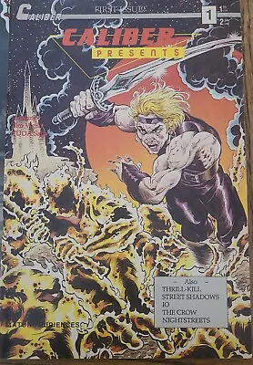 Buy Caliber Presents # 1 FIRST Appearance The Crow! & The Crow #1 2nd Print! • 516.32£