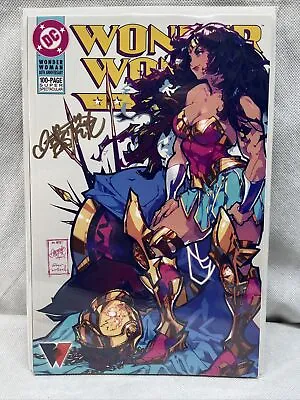 Buy WONDER WOMAN 80TH ANNIVERSARY SPECIAL (ROSE BESCH VARIANT) Signed By Rose Besch • 27.66£