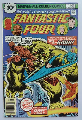 Buy Fantastic Four #171 - UK Variant - Marvel Comics - June 1976 F/VF 7.0 • 6.99£