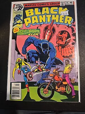 Buy Black Panther #14 Marvel Comics 1979 1st Published Bill Sienkiewicz Cover Higher • 11.15£