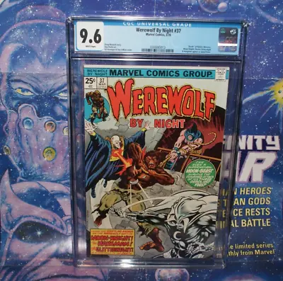 Buy Werewolf By Night #37 CGC 9.6 3rd App Moon Knight 1976 • 197.89£
