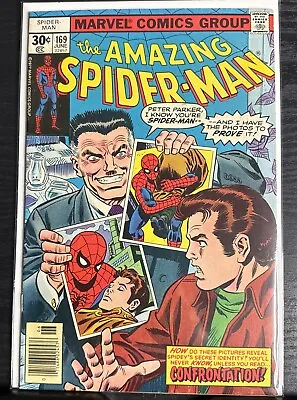 Buy Amazing Spider-man 169 Fn/VF • 11.91£