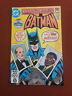 Buy 1981 DC Detective Comics Batman #501 Apr One Of You A Murderer?  • 8£