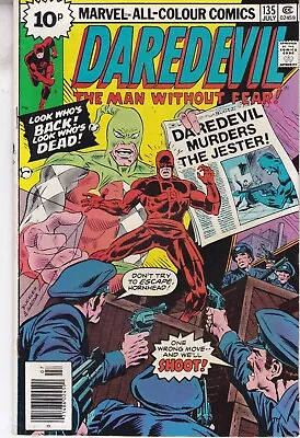 Buy Marvel Comics Daredevil Vol. 1 #135 July 1976 Fast P&p Same Day Dispatch • 29.99£