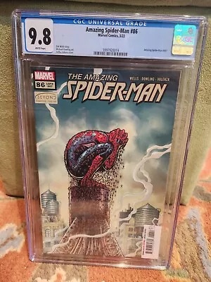 Buy Amazing Spider-Man #86 CGC 9.8 ~ LGY 887 ~ Arthur Adams Main Cover ~ Marvel 2022 • 47.94£