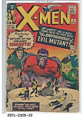 Buy The X-Men #4 © March 1964, Marvel Comics • 873.88£