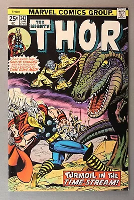 Buy The Mighty Thor #243 *1976*  Turmoil In The Time-Stream! MINT, NEVER READ! • 75.95£