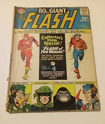 Buy The Flash 80 Page Giant DC Comic No. 9 April 1965 • 24.49£