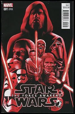 Buy Star Wars The Force Awakens #1D RI Variant Comic Movie Adaptation Kylo Ren BB-8 • 39.47£