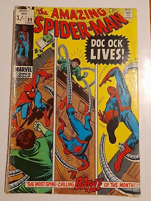 Buy Amazing Spider-Man #89 Oct 1970 Good 2.0  Doc Ock Lives!  • 19.99£