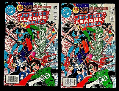 Buy Justice League Of America #200 George Perez Wraparound Cover! 2 Copies • 15.83£