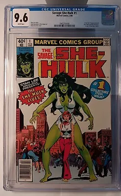 Buy She Hulk # 1 Marvel Comics, 2/1980 CGC 9.6 White Pages • 197.65£