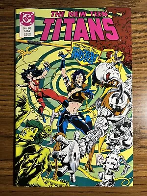Buy The New Teen Titans 27 High Grade Robin Plasmus Cyborg Dc Comics 1987 • 3.91£