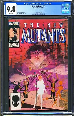 Buy New Mutants #31 - Cgc 9.8 - Wp - Nm/mt - Bill Sienkiewicz Cover • 70.92£