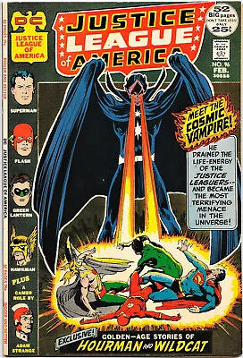 Buy Justice League Of America #96, 1972  Adam Strange  Friedrich / Dillin, NM • 64.28£