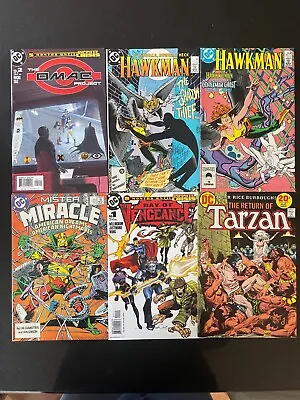 Buy 6 X DC Comics HAWKMAN MISTER MIRACLE #1  TARZAN OMAC VFN • 0.99£