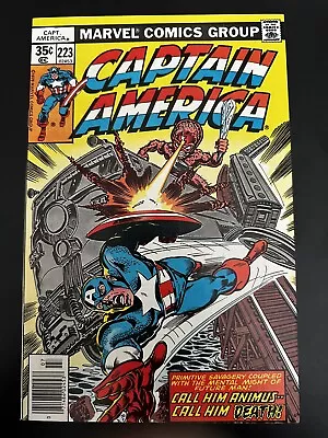 Buy Captain America And The Falcon #223 VF+ / NM - 1978 Bronze Marvel Comics • 15.18£