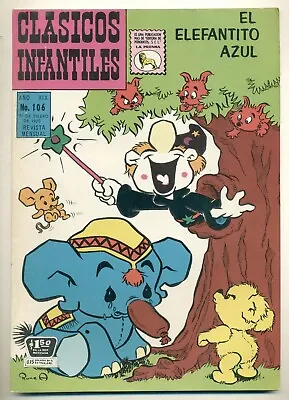 Buy CLASICOS INFANTILES #106 El Elefantitio Azul, La Prensa Comic 1970 • 9.53£