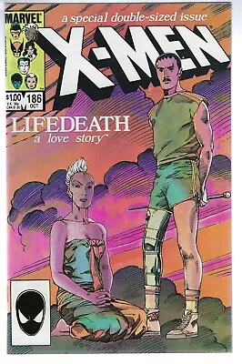 Buy UNCANNY X-MEN #186 1984 9.6/NM+ HOT Lifedeath X-Men '97 Tie-In! NICE BWS CGC IT! • 15.81£