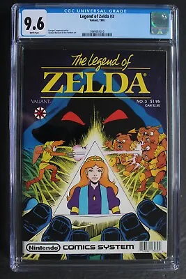 Buy Legend Of Zelda 3 Ganon LINK Valiant Comic 1990 Nintendo 1st Print MOVIE CGC 9.6 • 238.20£