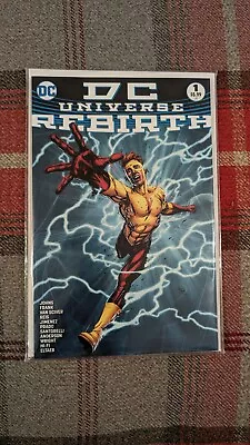 Buy DC Universe: Rebirth #1 - Third Printing Flash Variant Cover, 2016, DC Comic • 2£
