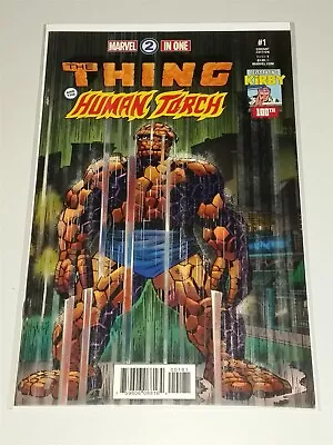 Buy Marvel 2 In One #1 Variant Nm (9.4 Or Better) Thing Human Torch Kirby Feb 2018 • 6.99£