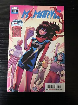 Buy MS. MARVEL #31 (2018) Oversized 50th Issue G Willow Wilson • 11.96£