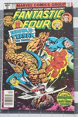 Buy Fantastic Four #211 (Marvel, 1979) 1st Terrax The Tamer Fine/Very Fine • 15.98£