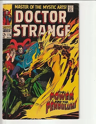 Buy Doctor Strange #174 VG+ 1st Satannish & Lord Nekron 1st Dr Strange/Clea Kiss • 19.76£