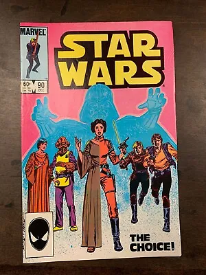 Buy Star Wars #90 (marvel Bronze Age Comics) 1984 Vf- • 10.39£