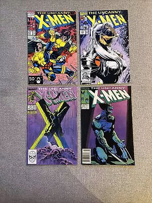 Buy Uncanny X-Men Lot #234 Newsstand #251, #277, #290 Marvel Comics Jim Lee • 22.86£