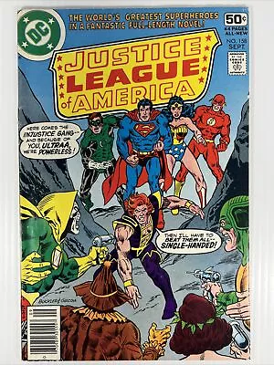 Buy Justice League Of America #158 Vol. 1 DC Comics 1978 Bronze Batman/Superman VF! • 7.90£
