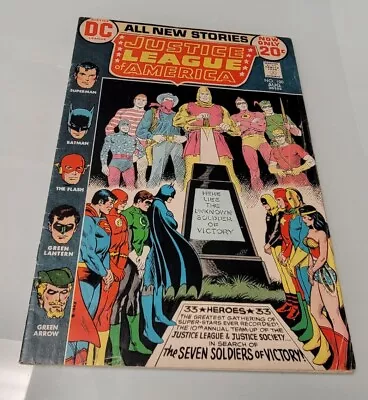 Buy Justice League Of America #100 - 1st Appearance Of Nebula Man (DC, 1972) VG+  • 11.92£