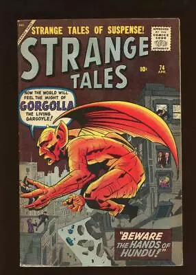 Buy Strange Tales 74 VG+ 4.5 High Definition Scans *b20 • 157.70£