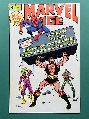 Buy Marvel Age Comic #4 VF/NM (1983) Marvel News, Star Wars Return Of Jedi Preview • 8.99£
