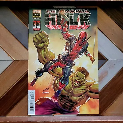Buy IMMORTAL HULK #45 NM (Marvel 2021)  Liefeld Deadpool 30th, Debut Red/Green Hulk • 10.99£